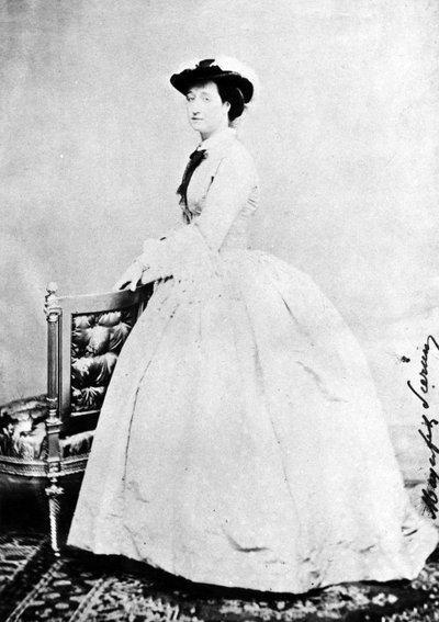 Empress Eugenie, c.1860 by Mayer and Pierson